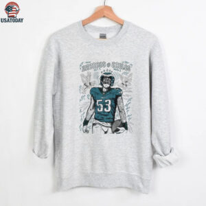 Zack Baun 53 Philadelphia Eagles vs Denver Broncos NFL Football OCT 5 Week 5 shirt